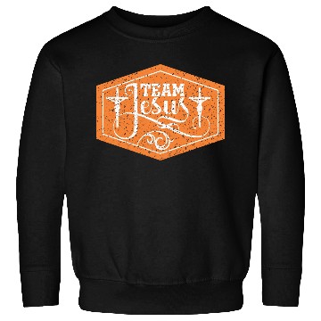 Discover Team Jesus Christian Christmas Sweatshirts