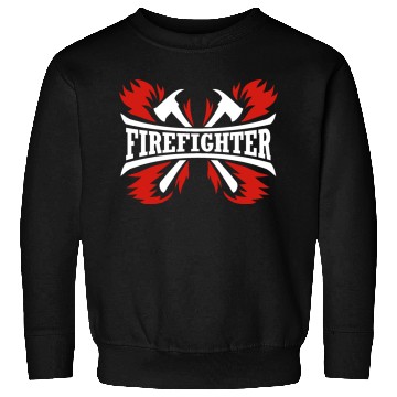 Discover Fire Fighter Fireman Volunteer Rescue Firefighter Sweatshirts