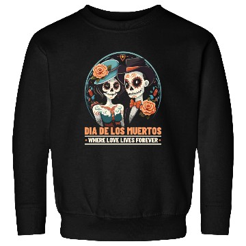 Discover Dia De Los Muertos Sugar Skull Mexican Holiday Sweatshirts