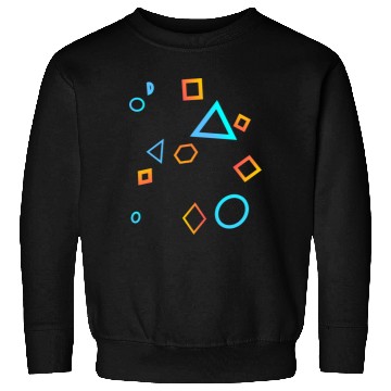 Discover Scattered force fields Geometric shapes Sweatshirts