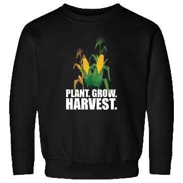 Discover Corn Farmer Plant Grow Harvest Sweatshirts