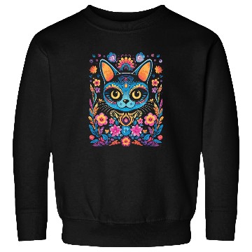 Discover Dia De Los Muertos Sugar Skull Mexican Holiday Sweatshirts