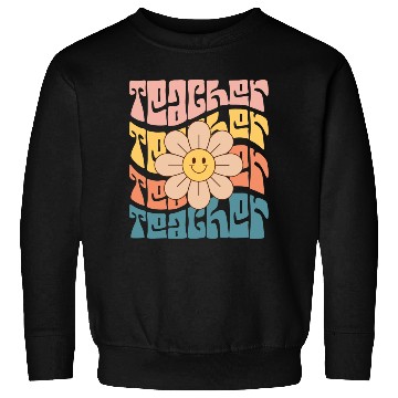 Discover Teacher Daisy Colorful Sweatshirts