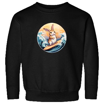 Discover Surfboard rabbit Sweatshirts