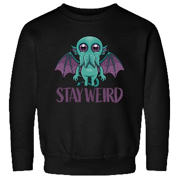 Discover Stay Weird Cute Cthulhu Monster Sweatshirts