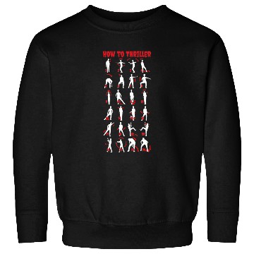 Discover How To Thriller ( for Dark Colours) Sweatshirts