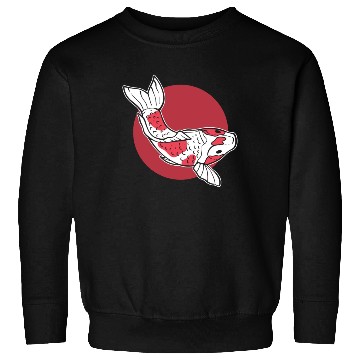 Discover Japanese Koi Fish Koi Fish Keeper Sweatshirts
