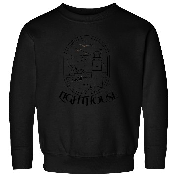 Discover Bon Voyage Lighthouse Design Sweatshirts