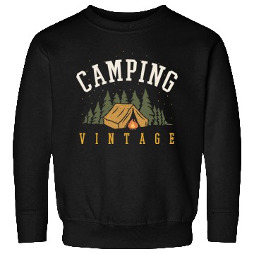 Discover camping vintage Sweatshirts
