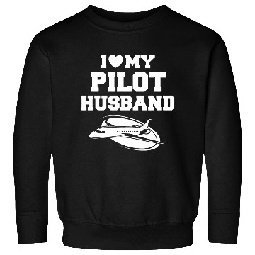 Discover I Love my Pilot Husband Sweatshirts