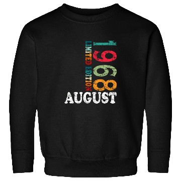 Discover august 1968 Anniversary august 1968 august Sweatshirts