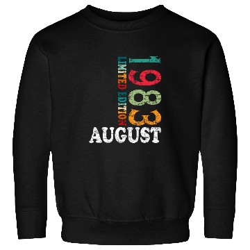 Discover august 1983 Anniversary august 1983 august Sweatshirts