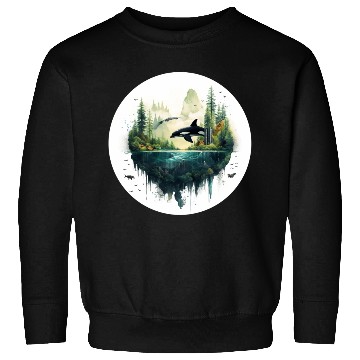 Discover Orca SeaScape Sweatshirts