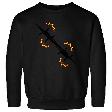 Discover Electric fence barbed wire Sweatshirts