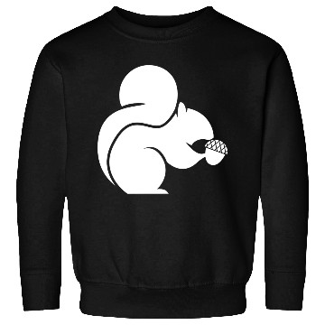Discover Squirrel Nut Acorn Rodent Forest Lover Wild Pet Sweatshirts