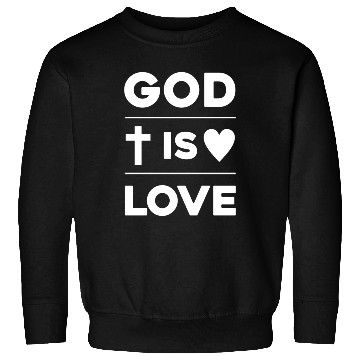 Discover God Is Love Love Jesus Christian Christmas Sweatshirts