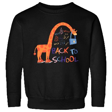 Discover Happy Giraffe back to school Sweatshirts