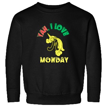 Discover Marvelous Monday: Playful Wordplay Monday Design! Sweatshirts