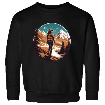 Discover Hiking Lover Girl Sweatshirts