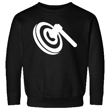 Discover Axe Throwing Bullseye Target Hatchet Tomahawk Sweatshirts