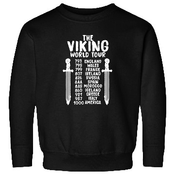 Discover The Viking World Tour Sweatshirts