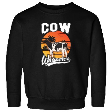 Discover Cow Whisperer Farmer Cattle Breeder Cows Sweatshirts