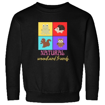 Discover Natural woodland animals Sweatshirts