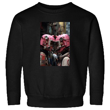 Discover Futuristic Love - Cyberpunk Sweatshirts