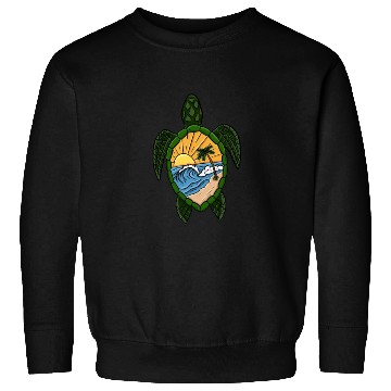 Discover Hawaii Turtle Sweatshirts