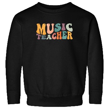 Discover Groovy Music Teacher Musician Teaching Sweatshirts