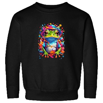 Discover Vibrant Frog Sweatshirts
