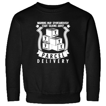 Discover Package Messenger Postbote Parcel Delivery Company Sweatshirts