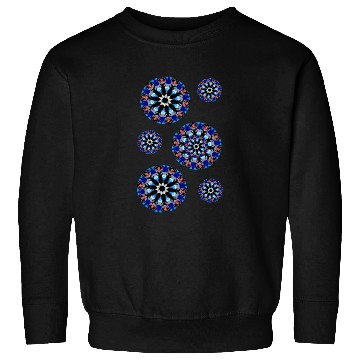 Discover Blue Kaleidoscope Gears Sweatshirts