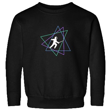 Discover Geometric Fencing Duel Sweatshirts