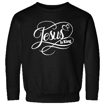 Discover Jesus Is King Love Jesus Christian Christmas Sweatshirts
