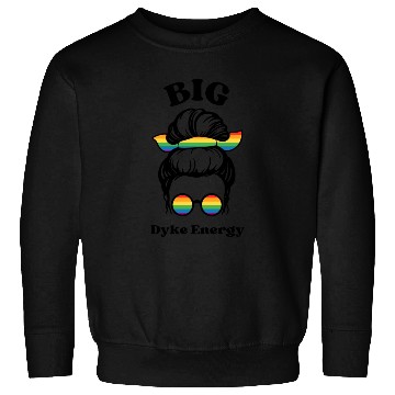 Discover Big Energy Lesbian Pride Month Sweatshirts
