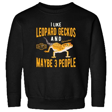Discover Leopard Gecko Lizard Sweatshirts