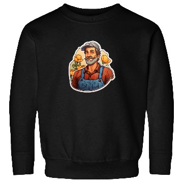 Discover Farmer Old Man Sweatshirts