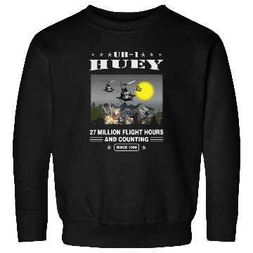 Discover Uh 1 FLight since 1956 Sweatshirts