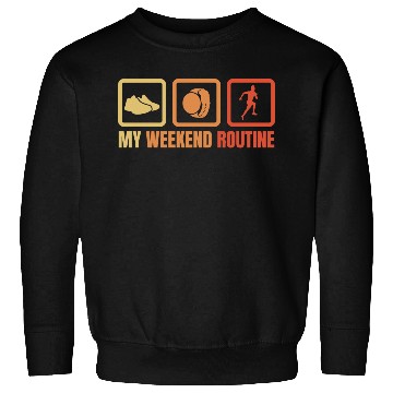 Discover Runner Weekend Routine Sweatshirts
