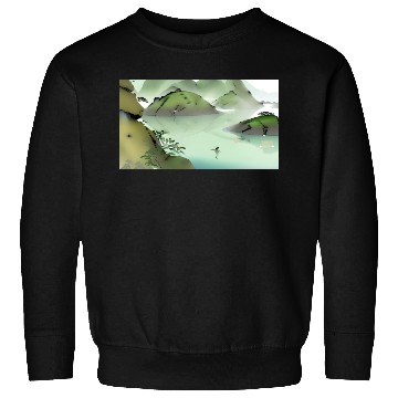 Discover The Swimming dolphin Sweatshirts