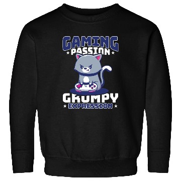 Discover Gaming, Gaming, Video Game, Grumpy Cat Gamer Sweatshirts