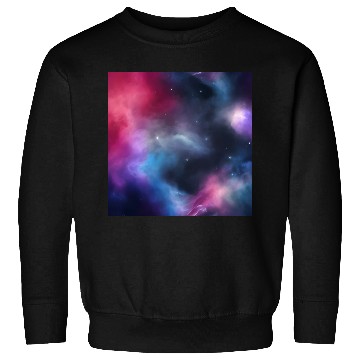 Discover Galaxy nebula abstract design Sweatshirts