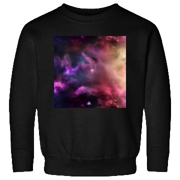 Discover Galaxy nebula abstract design Sweatshirts