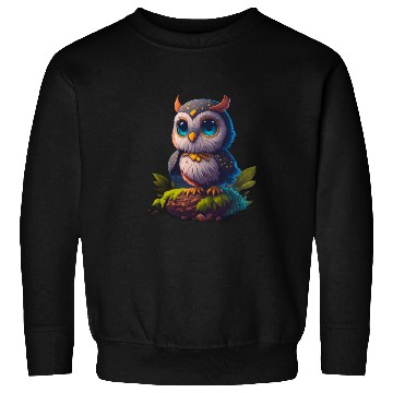 Discover Detailed cute owl design Sweatshirts