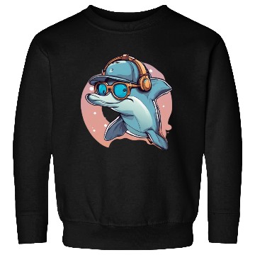 Discover funny dolphin Sweatshirts