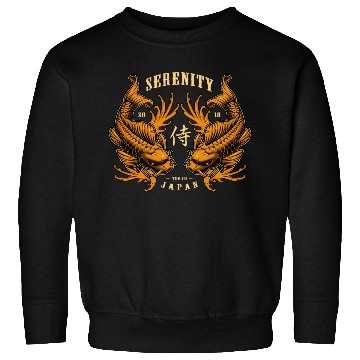 Discover Double Pisces Serenity Koi Sweatshirts