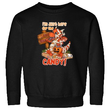 Discover I'm Just Here For Candy Halloween Dragon Mummy Sweatshirts