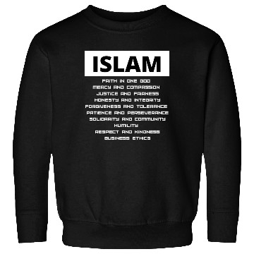 Discover The Values Of Islam Sweatshirts