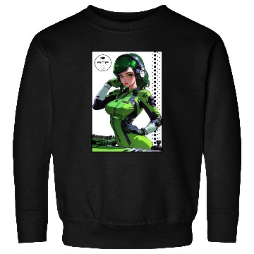 Discover Sexy DJ Pin Up 004 Sweatshirts